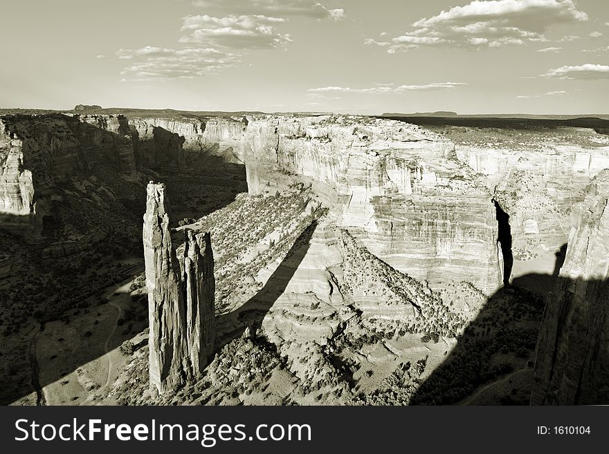 Canyon de Chelly national monument on Navajo land, Arizona, USA. Canyon de Chelly national monument on Navajo land, Arizona, USA