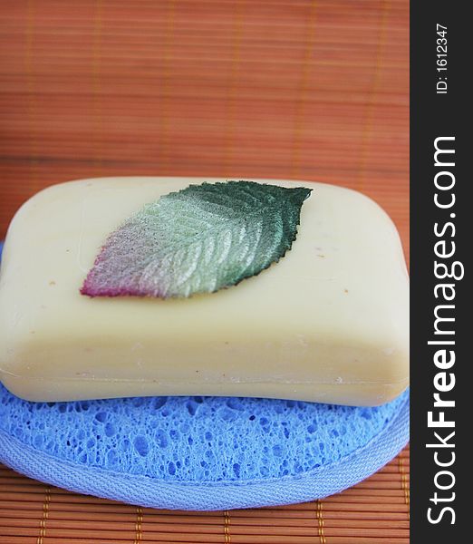 Soap With A Leaf