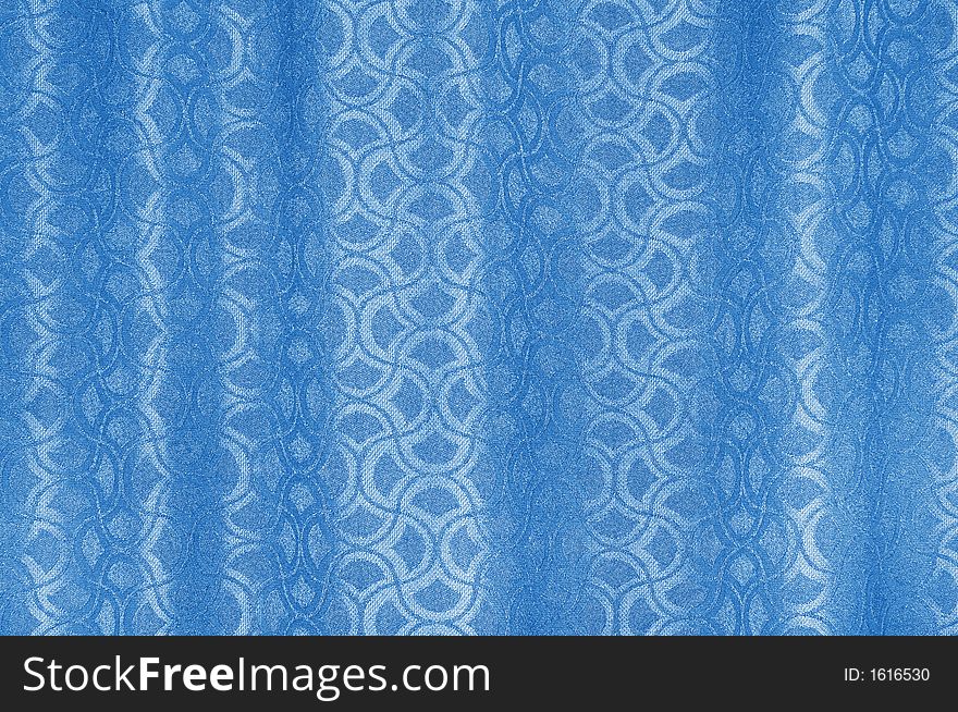 Indigo Curtain Textured Background