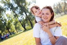 Mother And Daughter Royalty Free Stock Photography Mother And Daughter Royalty Free Stock Photography