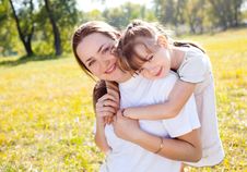 Mother And Daughter Royalty Free Stock Images