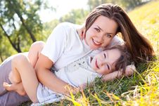 Mother And Daughter Royalty Free Stock Image Mother And Daughter Royalty Free Stock Image
