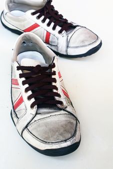 Old Shoe Royalty Free Stock Photo Old Shoe Royalty Free Stock Photo