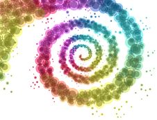 Rainbow Spiral Stock Photos Rainbow Spiral Stock Photos
