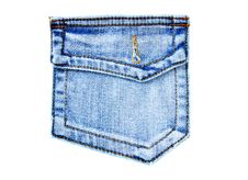 Jeans Pocket Royalty Free Stock Images