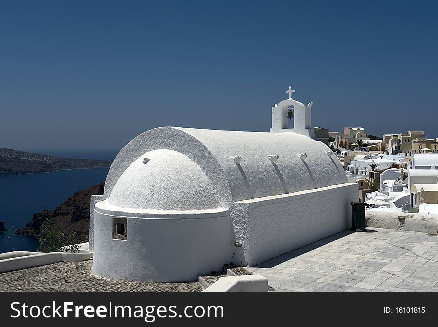 Church bells on Santorini island, Greece