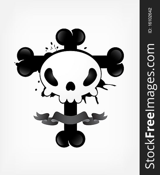Skull illustration for your artwork