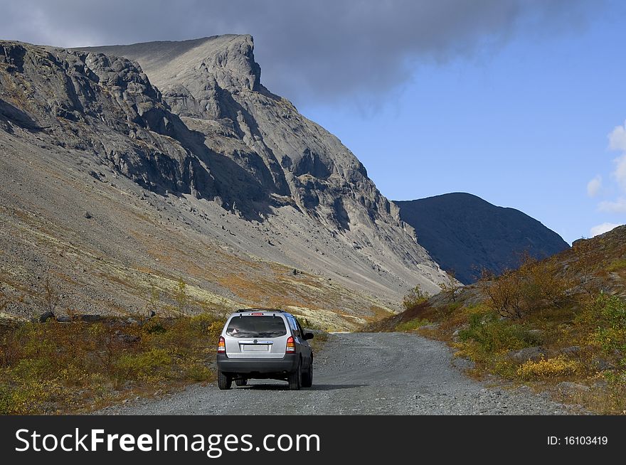 September day in the mountains in the north