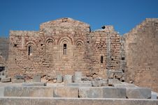 Byzantine Church - Acropolis Royalty Free Stock Images Byzantine Church - Acropolis Royalty Free Stock Images