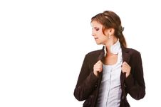 Young Attractive Businesswoman Royalty Free Stock Images Young Attractive Businesswoman Royalty Free Stock Images