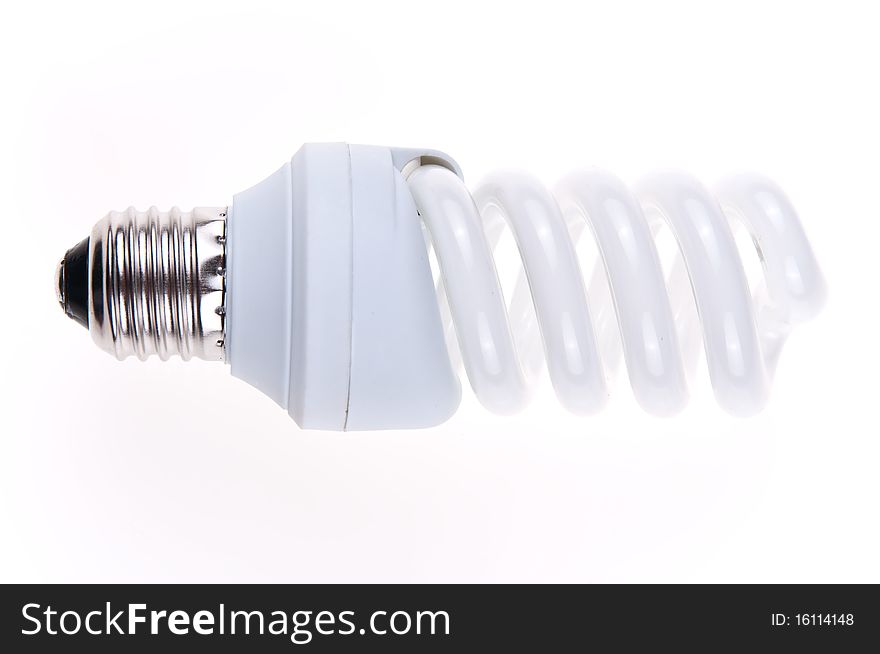 Single energy saving light bulb