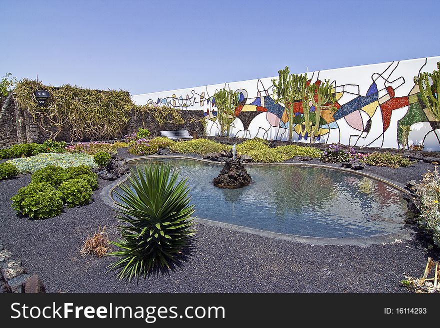 House of an artist, Lanzarote,Spain