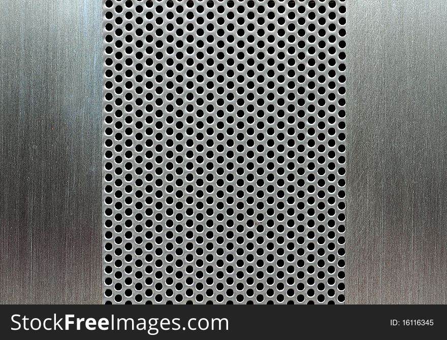 Pattern of metal template background