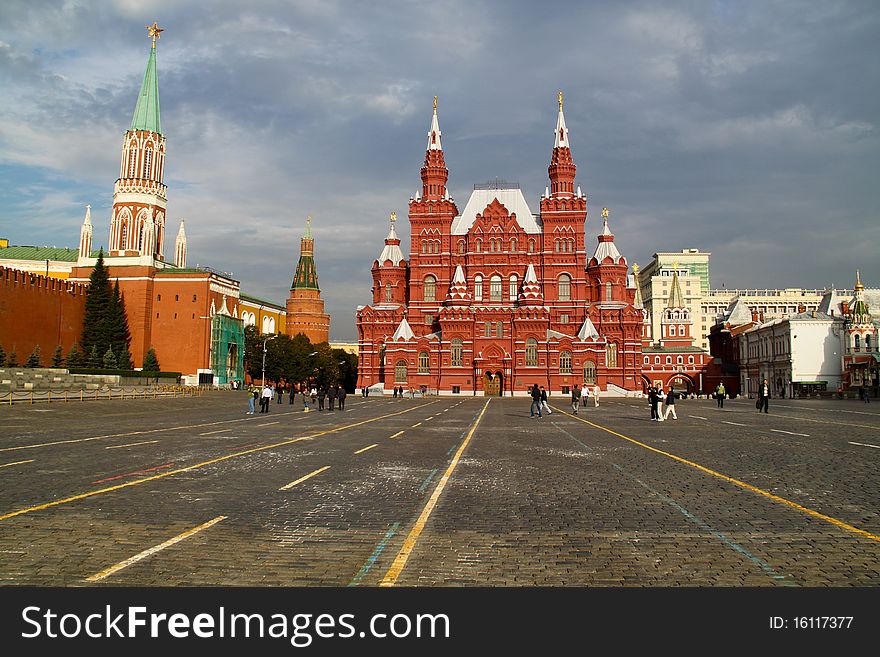 Kremlin On The Red Square