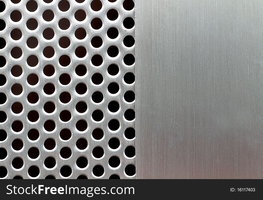 Pattern of metal template background