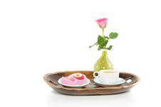 Coffee Flower Candy Chocolate Stock Image