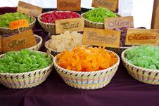 Assortment Of Colorful Candy Stock Image