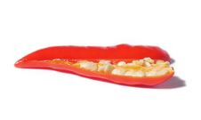 Sliced Red Chili Pepper Royalty Free Stock Image Sliced Red Chili Pepper Royalty Free Stock Image