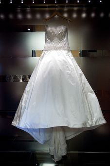 Wedding Dress Royalty Free Stock Photography