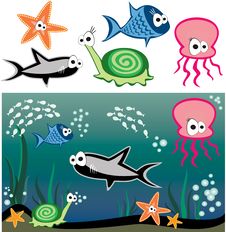 Underwater Royalty Free Stock Photos Underwater Royalty Free Stock Photos