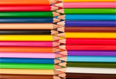 Colored Pencils Royalty Free Stock Photography Colored Pencils Royalty Free Stock Photography