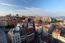 Istanbul Panorama Royalty Free Stock Images
