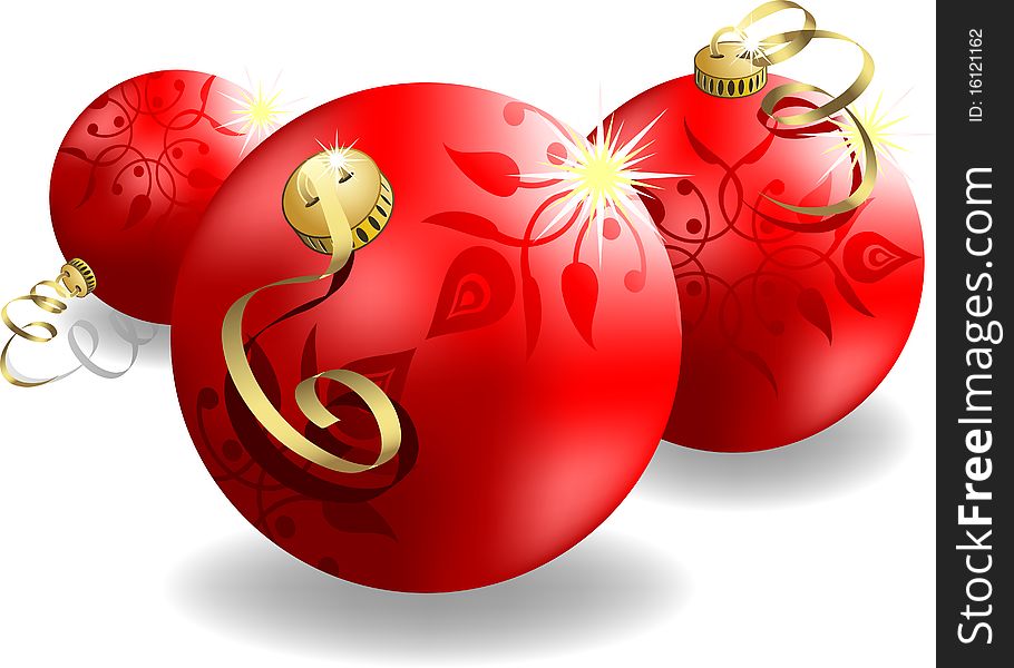 Eps8 3d christmas ball for your business