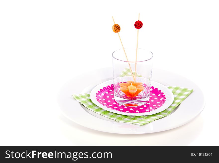 Cheerful Decorated Plate