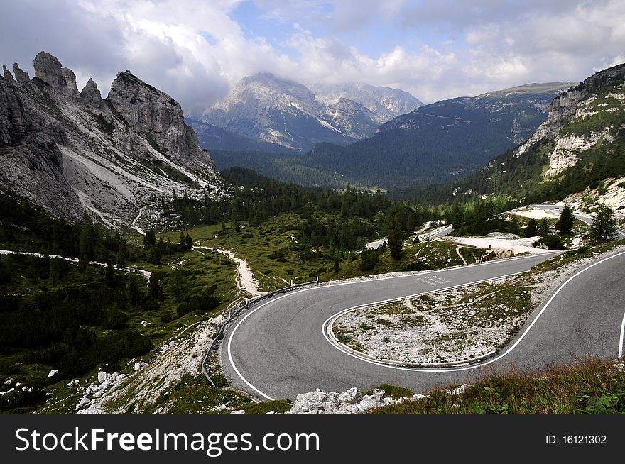 Landscape Dolomites