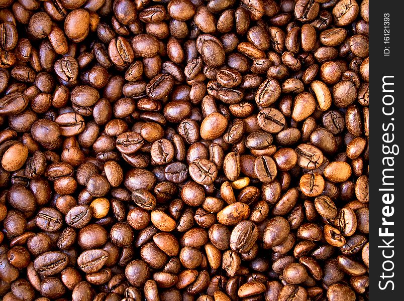 Coffee beans in a bowl