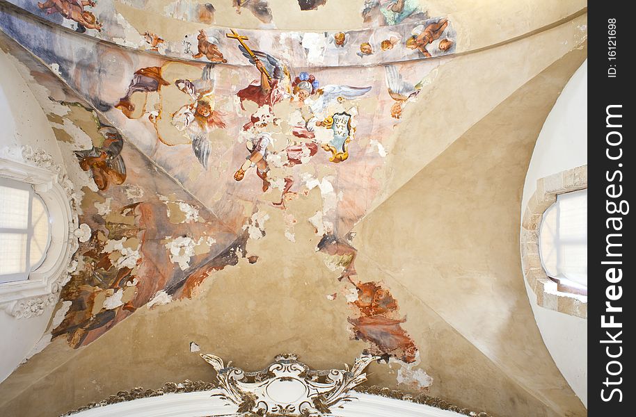 Frescoes On The Ceiling