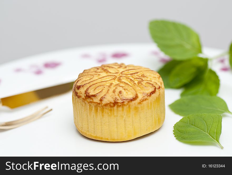 The delicious moon cake, best regards