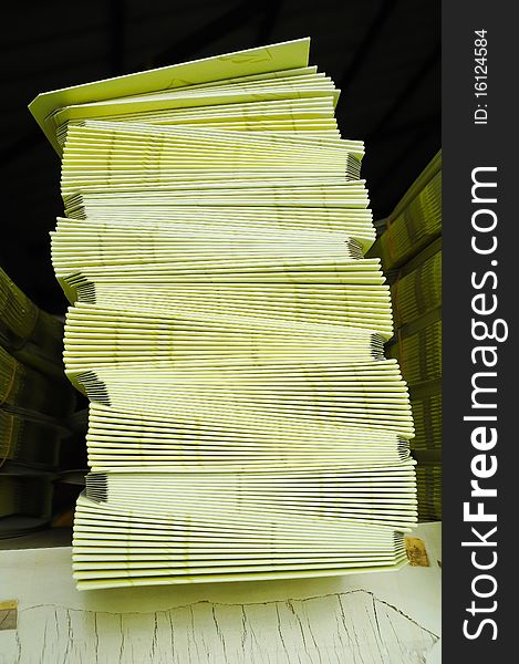 Paper stack, use to background