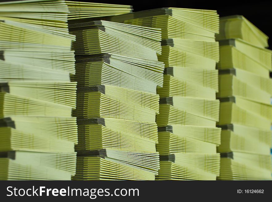 Paper stack, use to background