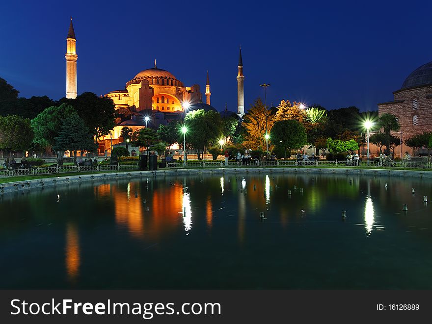 Mosque: Hagia Sophia - Isntanbul, Turkey