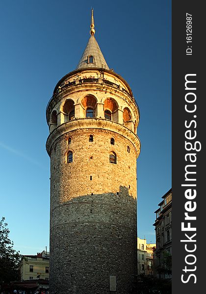 Galata tower in Istanbul