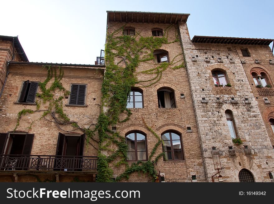 Landscape in Chianti, Tuscany, Italy. Landscape in Chianti, Tuscany, Italy