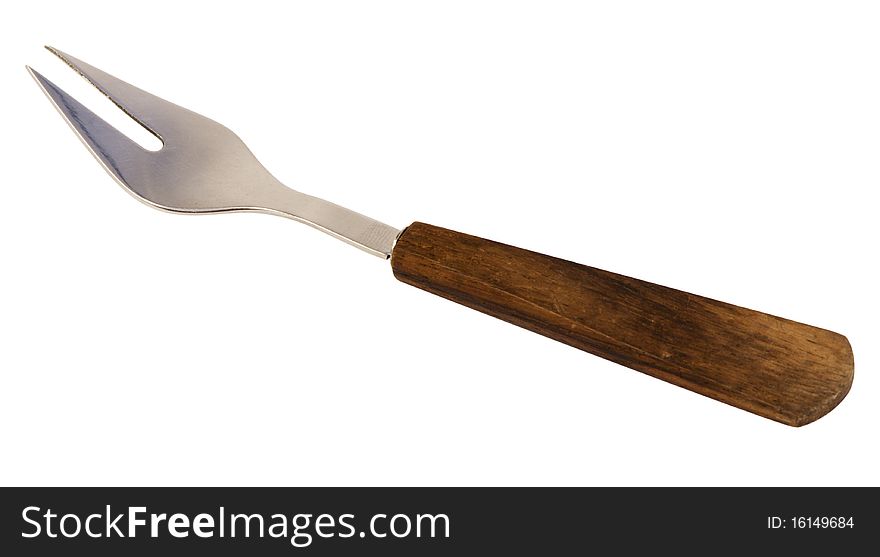 Fork,isolated on white with clipping path.