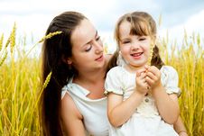 Mother And Daughter Royalty Free Stock Photo