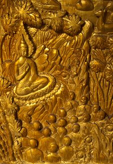 Buddha Carved Royalty Free Stock Photography Buddha Carved Royalty Free Stock Photography