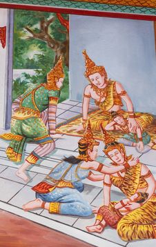 Thai Temple Walls. Stock Image Thai Temple Walls. Stock Image