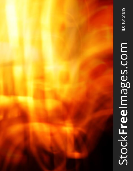 Hot Abstract Background