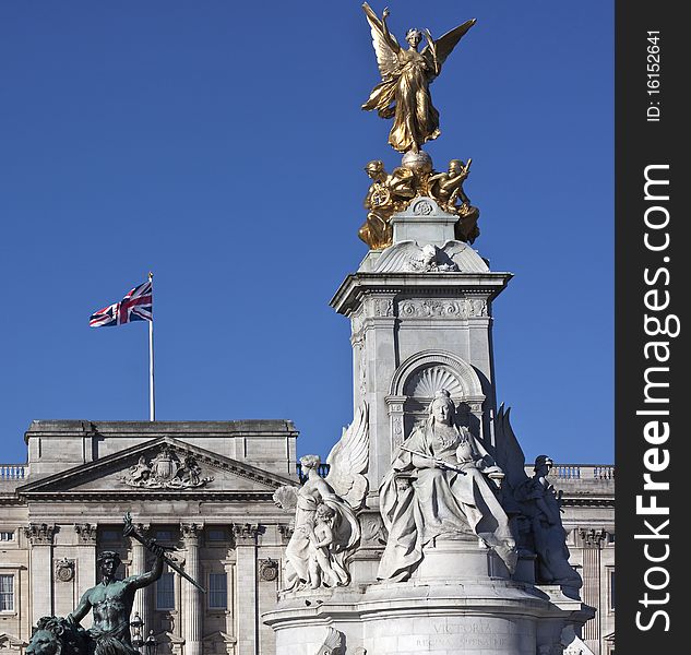 Victoria memorial in London