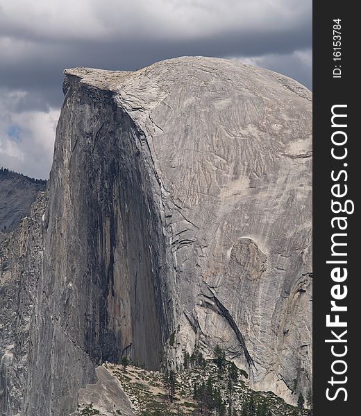 Half Dome in Yosemite National Park, California