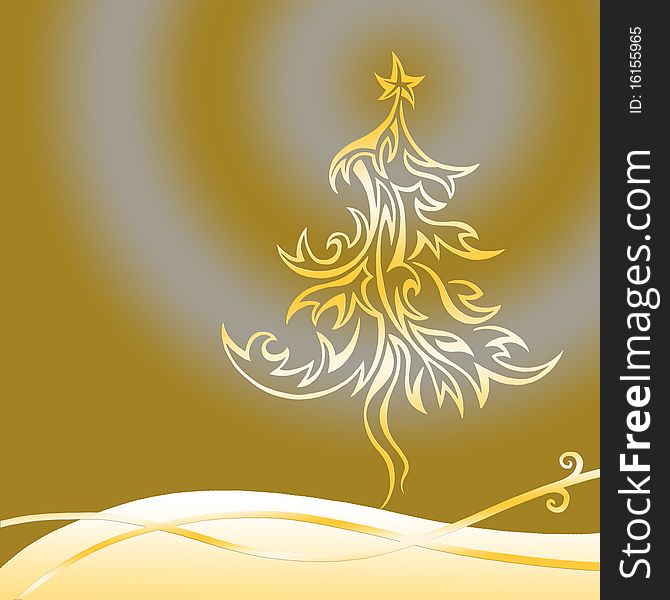 Creative exclusive new year & Christmas background. Creative exclusive new year & Christmas background