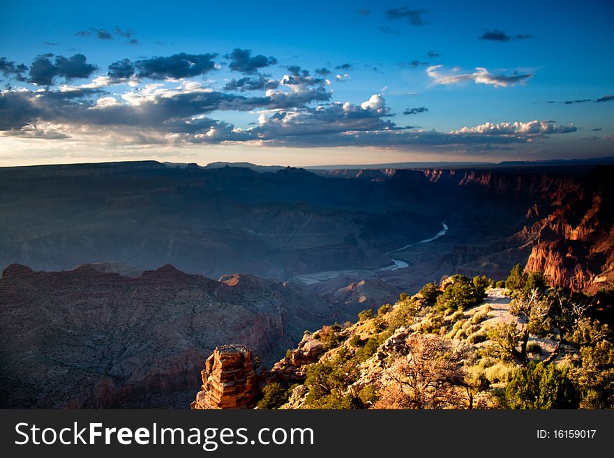View upon the Grand Canyons