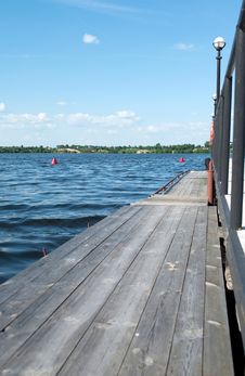 View From The Pier Stock Photography View From The Pier Stock Photography