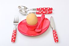 Table Set For Breakfast Royalty Free Stock Photography Table Set For Breakfast Royalty Free Stock Photography