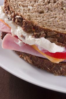 Sandwich Royalty Free Stock Photography Sandwich Royalty Free Stock Photography