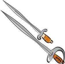Swords Royalty Free Stock Images